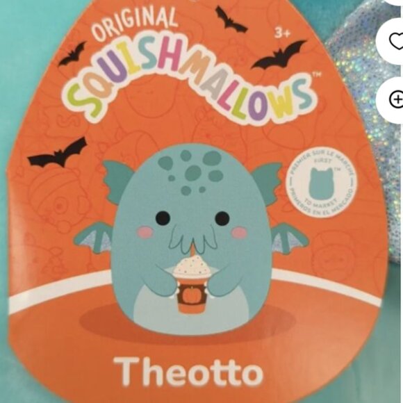 12 Inch Squishmallow Theotto Pumpkin Spice Latte Halloween - Picture 2 of 3